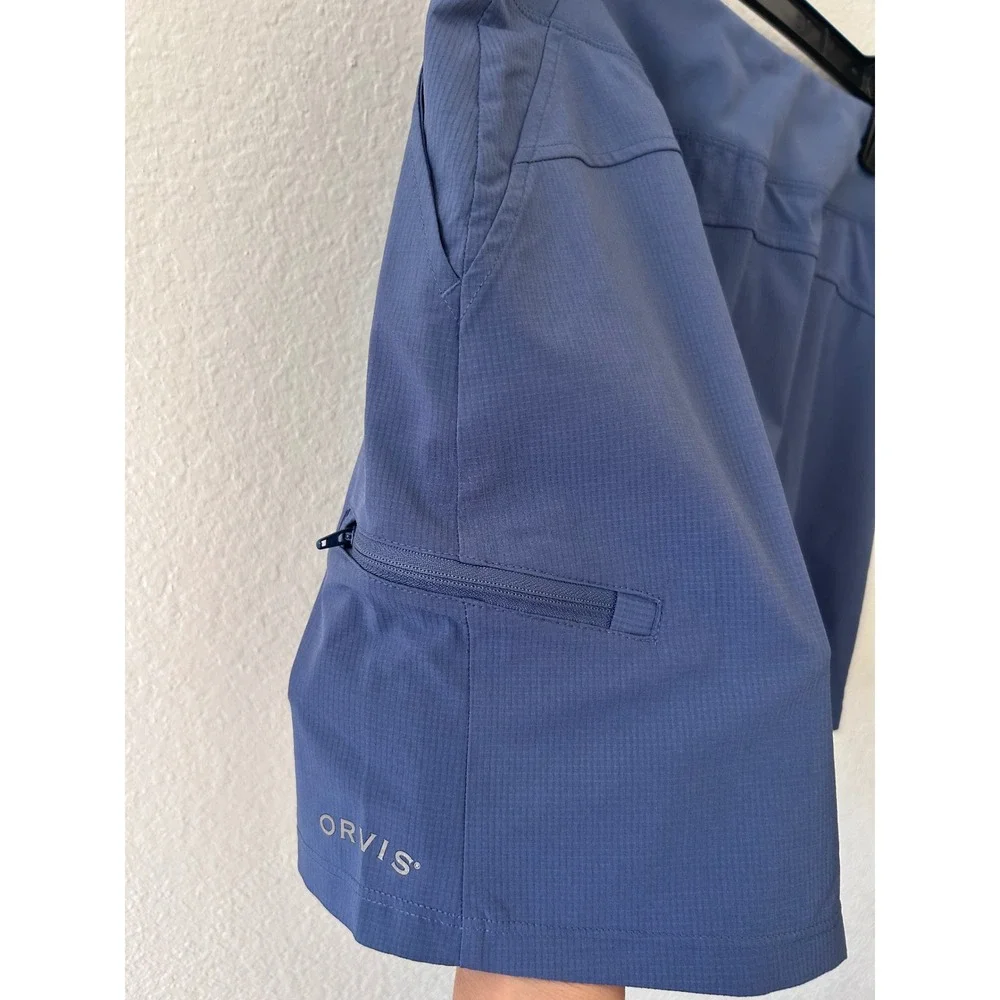 Orvis Women's Skort‎ Blue Moisture Wicking Lightweight Golf Leisure - Picture 4 of 9